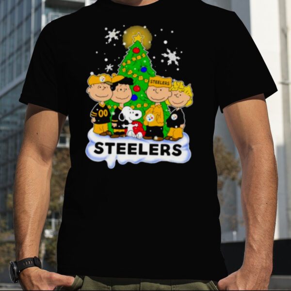 PSteelers The Peanuts Christmas Tree Sweatshirt