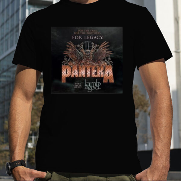 Pantera With Special Guest Lamb Of God Tour 2023 Shirt