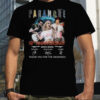 Paramore 19th Anniversary 2004 2023 Memories T Shirt