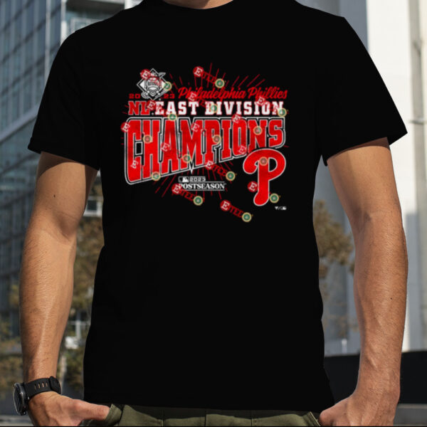Philadelphia Phillies 2023 NL East Division Champions shirt