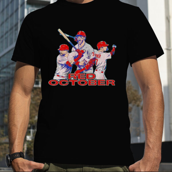 Philadelphia Red October Trea’s Version 2023 T Shirt