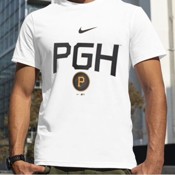 Pittsburgh Pirates Nike 2023 City Connect Large Logo T Shirt