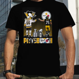 Pittsburgh Steelers Greene And Penguins Lemieux City Champions T Shirt