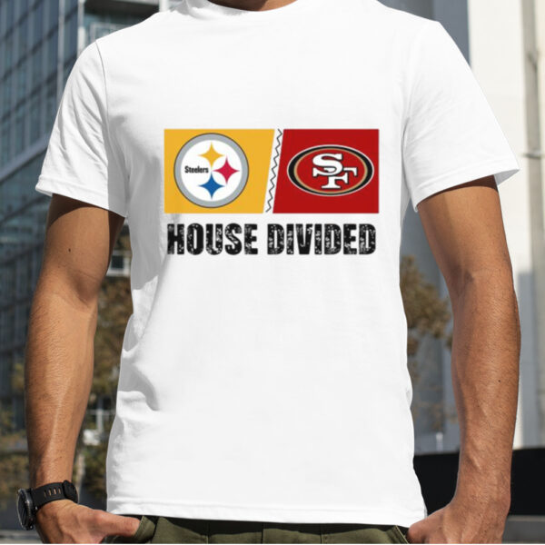 Pittsburgh Steelers vs San Francisco 49ers House Divided Shirt