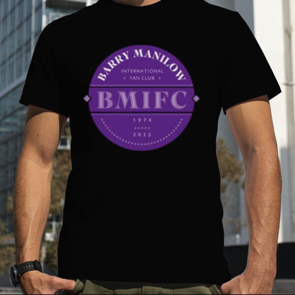 Purple Art Barry Manilow Shirt