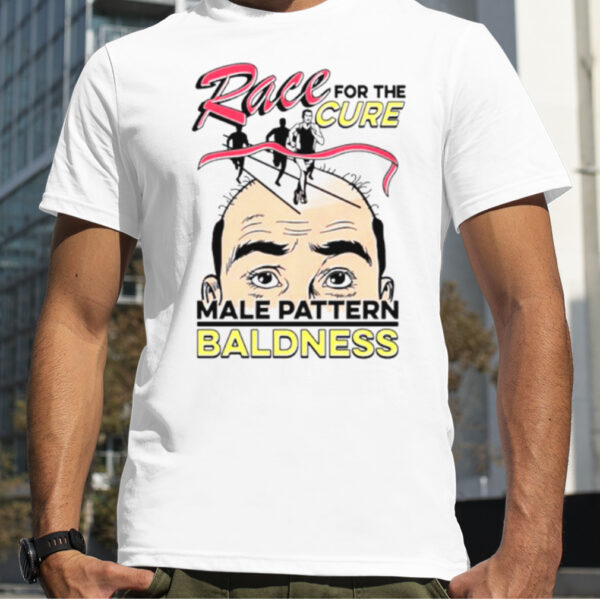 Race for the cure male pattern valdness shirt