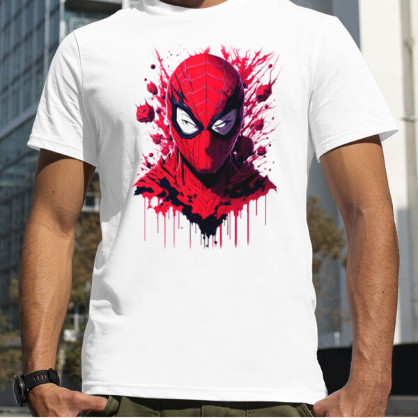 Red Art Spider Verse Spiderverse Movie Shirt