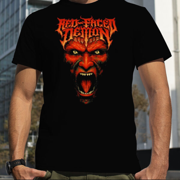 Red Faced Demon And Kid Shirt