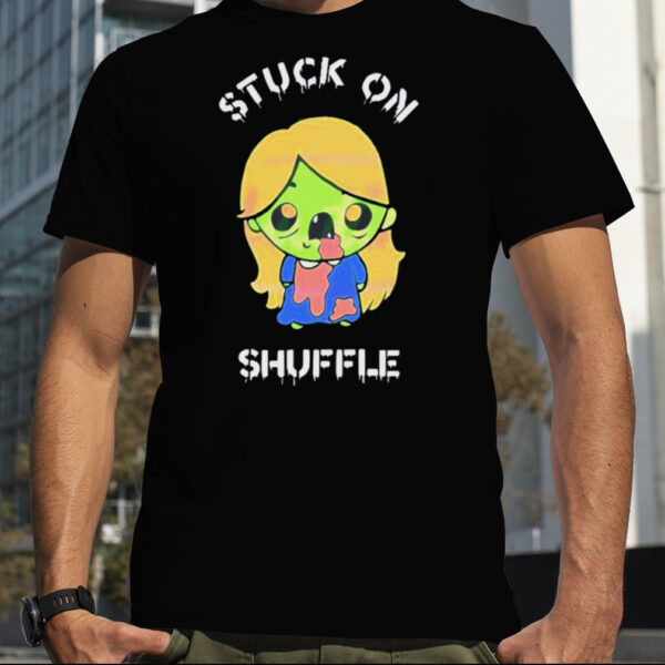 Retro Stuck On Shuffle SVG Halloween Character Shirt