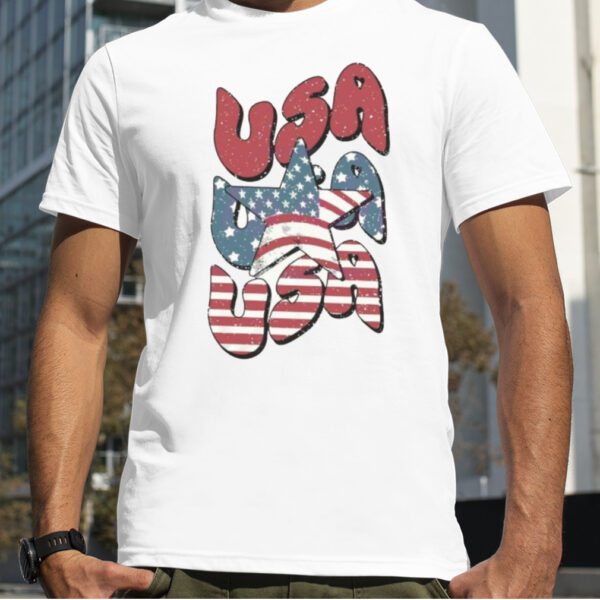 Retro USA Star Flag SVG Funny 4th Of July Shirt