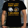 Ricardo Lamas Fight Dept 7 22 2023 Merrillville Indiana shirt