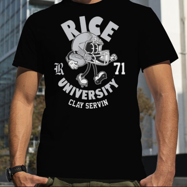 Rice Owls Clay Servin 2023 NCAA Football shirt