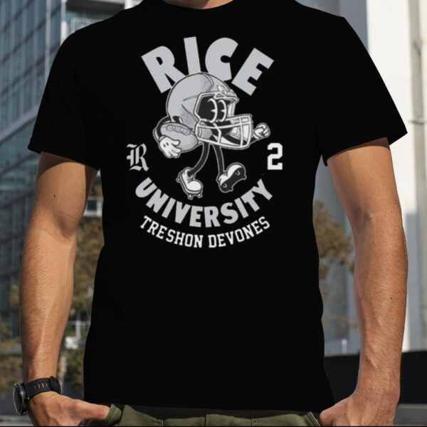 Rice Owls Tre’shon Devones 2023 NCAA Football shirt