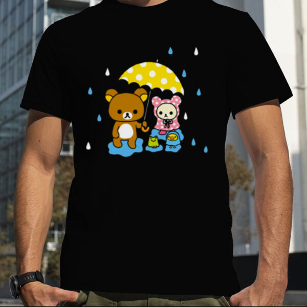 Rilakkuma And Korilakkuma In The Rain shirt