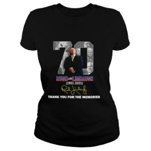 Rip Rush Limbaugh 1951 2021 Signature Thank You For The Memories shirt
