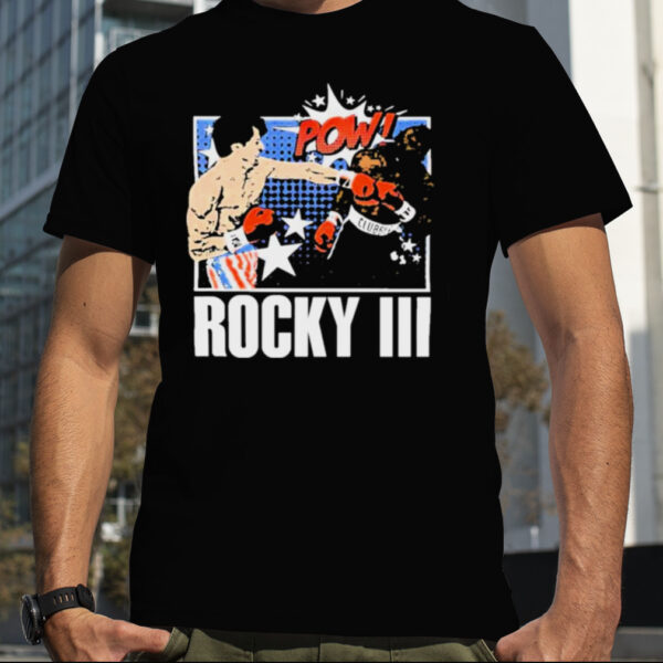 Rockabilia Rocky Comic Book Pow T Shirt