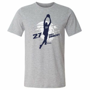 Rudy Gobert Minnesota Silhouette WHT