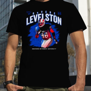 SMU Mustangs DeVere Levelston 2023 NCAA Football shirt