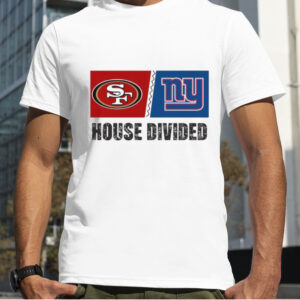 San Francisco 49ers vs New York Giants House Divided Shirt