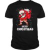 Santa Dabbing Mask Toilet Paper Funny Christmas shirt