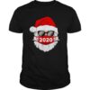 Santa With Face Mask Christmas 2020 Family Pajamas Xmas