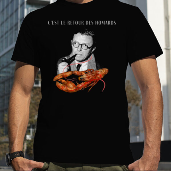 Sartre The Return Of The Lobsters shirt