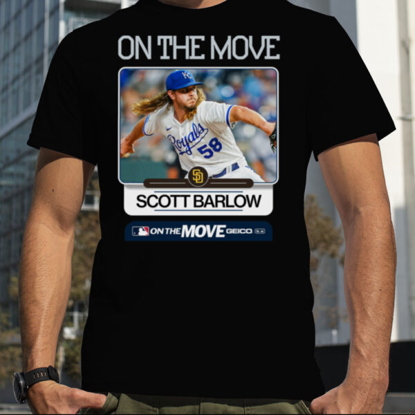 Scott Barlow Padres 2023 On The Move MLB Shirt
