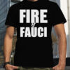 Scott Presler Wearing Fire Fauci Shirt