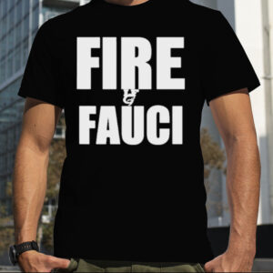 Scott Presler Wearing Fire Fauci Shirt