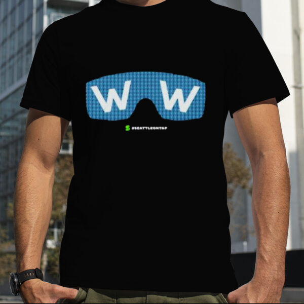 Seahawks W W Winning Glasses Tee Shirt