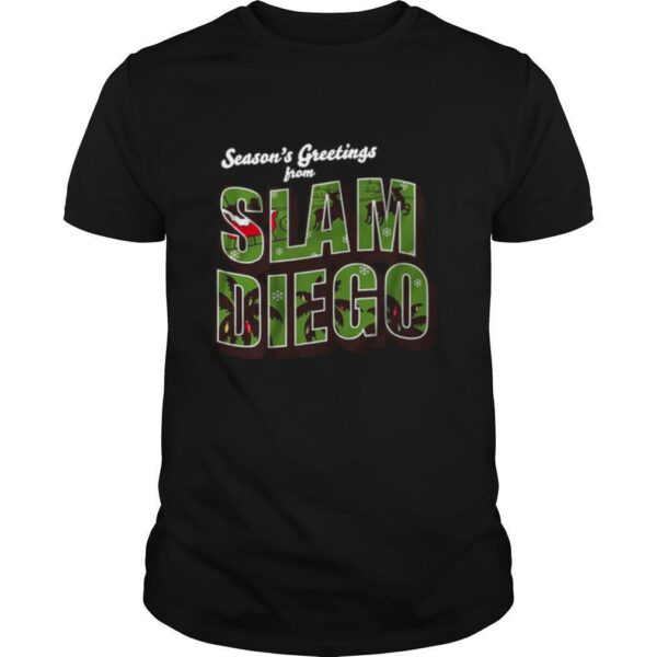 Season’s Greetings from Slam Diego Official Christmas shirt Copy