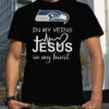 Seattle Seahawks Logo 2023 In My Veins Jesus In My Heart shirt
