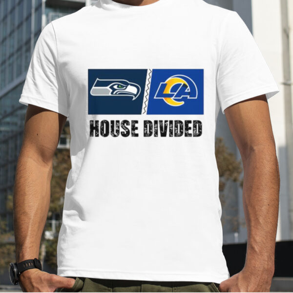 Seattle Seahawks vs Los Angeles Rams House Divided Shirt