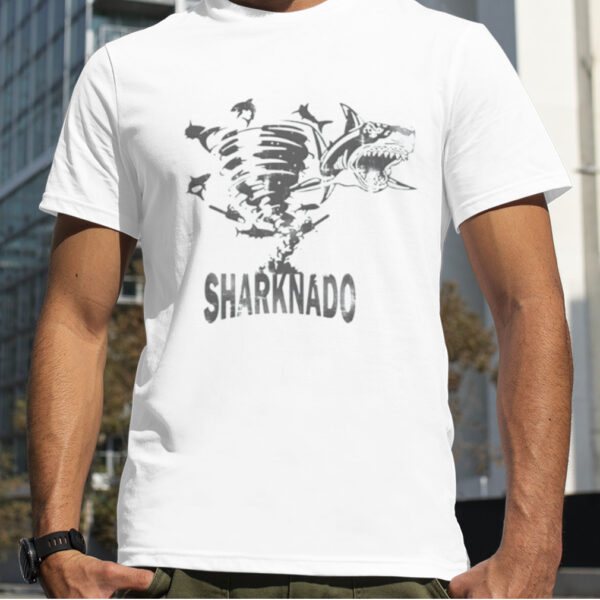 Sharknado Black Art shirt