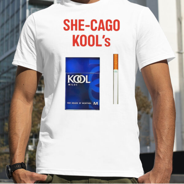 She Cago Kool’s shirt