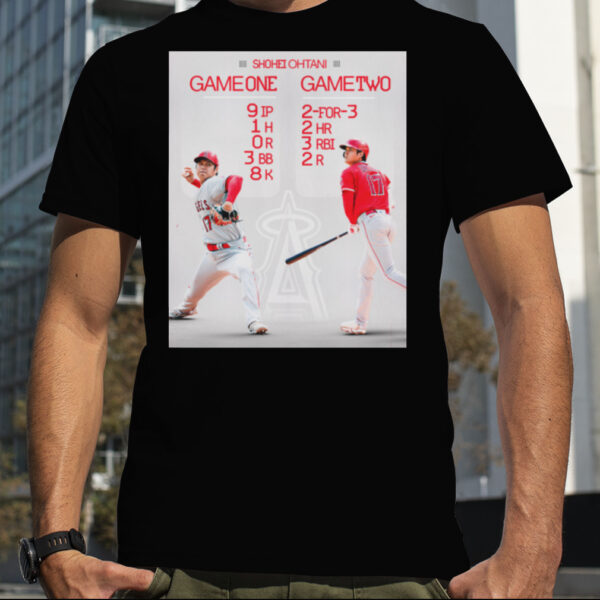 Shohei Ohtani Wrap Up Player Of The Week Honors In Just One Day T Shirt