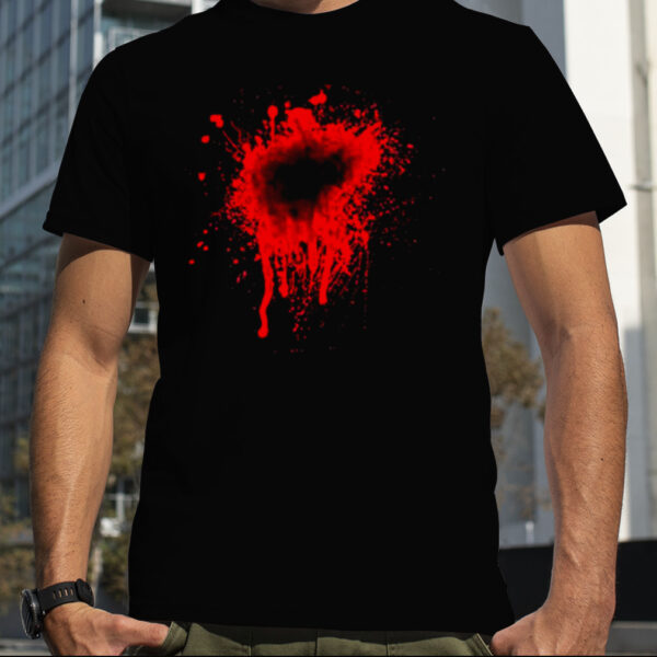 Shooting Blood Stain Halloween shirt