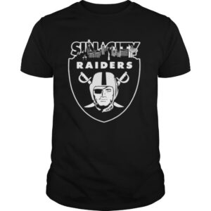 Sin city las vegas raiders shirt