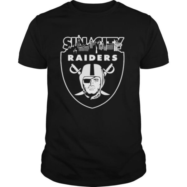 Sin city las vegas raiders shirt