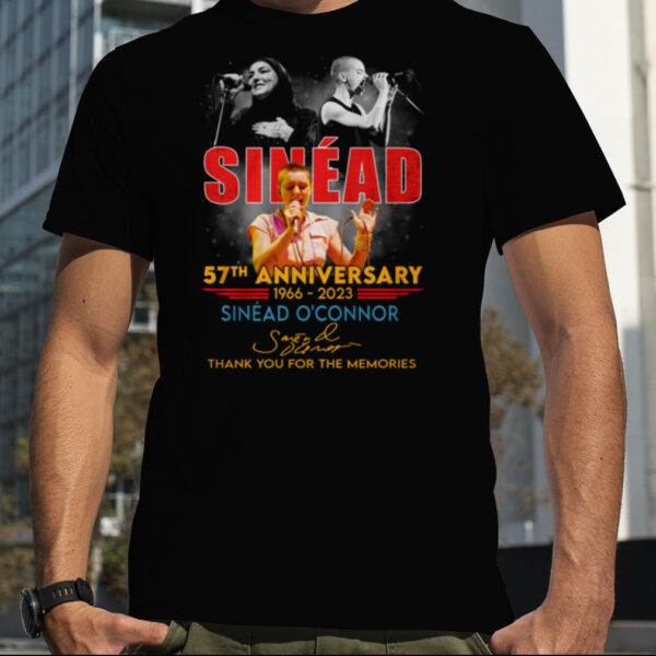 Sinéad O’Connor 57th Anniversary 1996 2023 Memories T Shirt