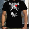 Skeleton Pregnancy Announcement Xray Halloween shirt