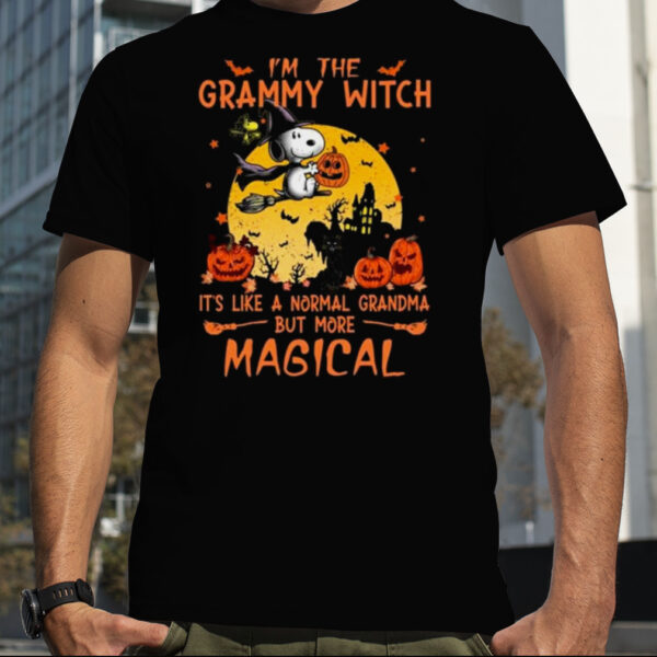 Snoopy Halloween I’m The Grammy Witch It’s Like A Normal Grandma But