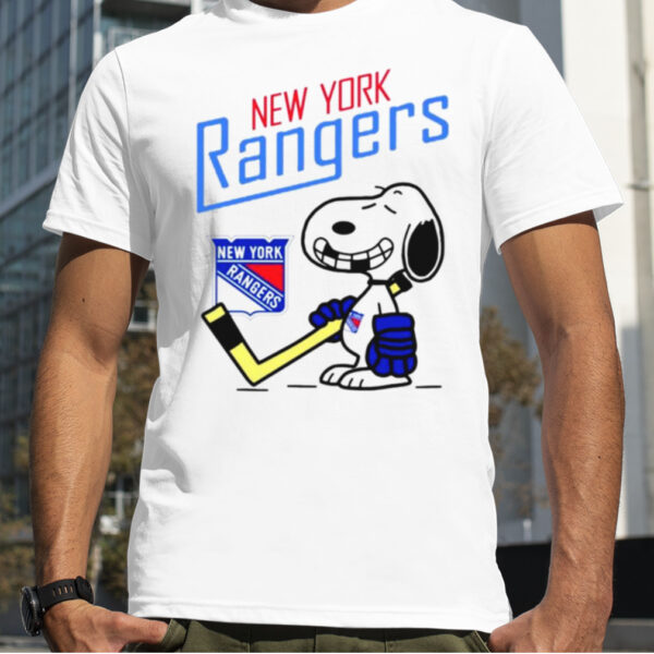 Snoopy New York Rangers shirt