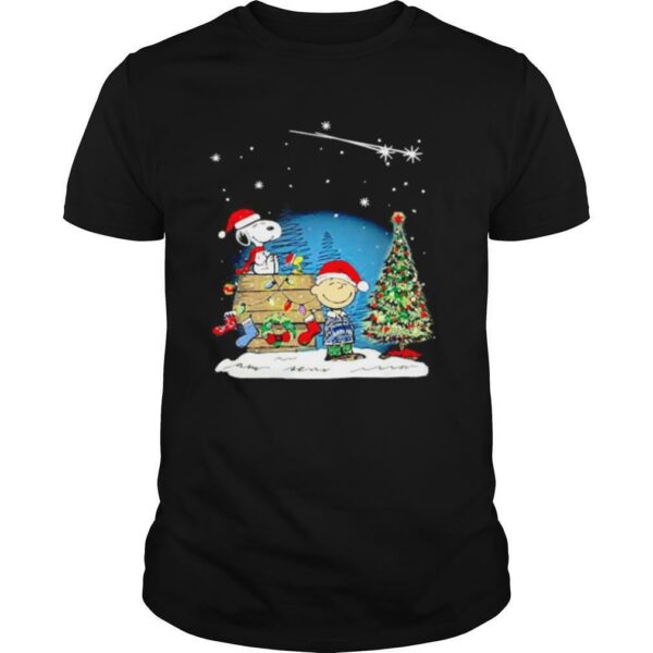 Snoopy and Charlie Brown Merry Christmas shirt