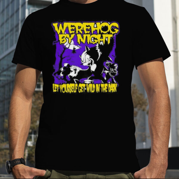 Sonic The Werehog By Night T Shirt