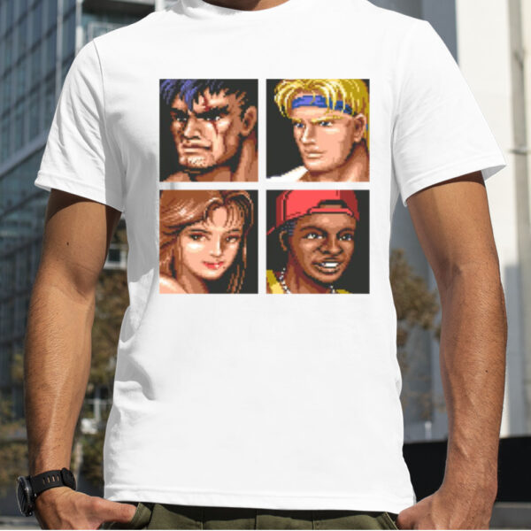 Sor2 Portraits Double Dragon shirt