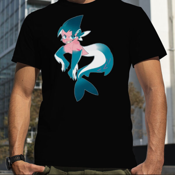 Sorbet Shark Cookie Transparent Cookie Run shirt