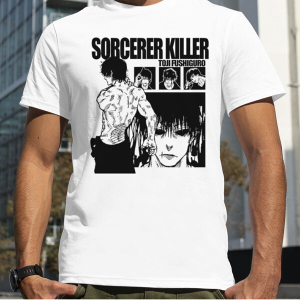 Sorcerer Killer Toji Fushiguro shirt