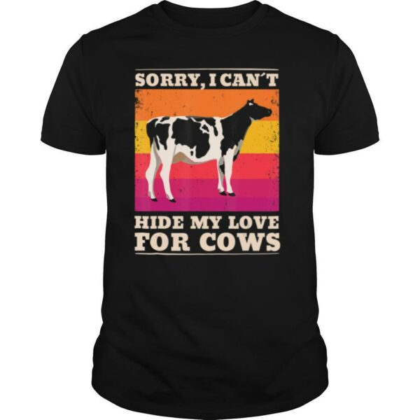Sorry I can’t hide my love for Cows shirt
