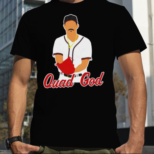 Spencer Strider quad god Atlanta baseball shirt